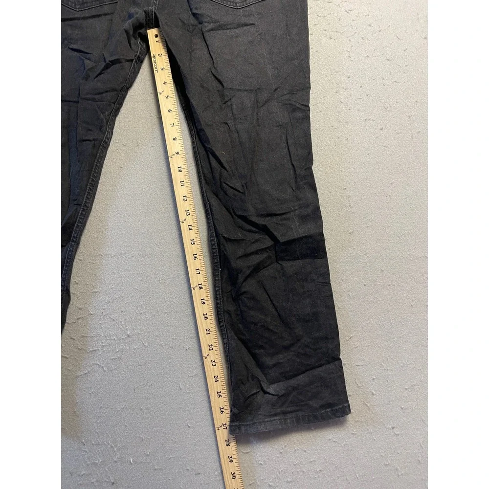 Levi's 511 Slim Fit Denim Jeans Black W36 L30 Mens